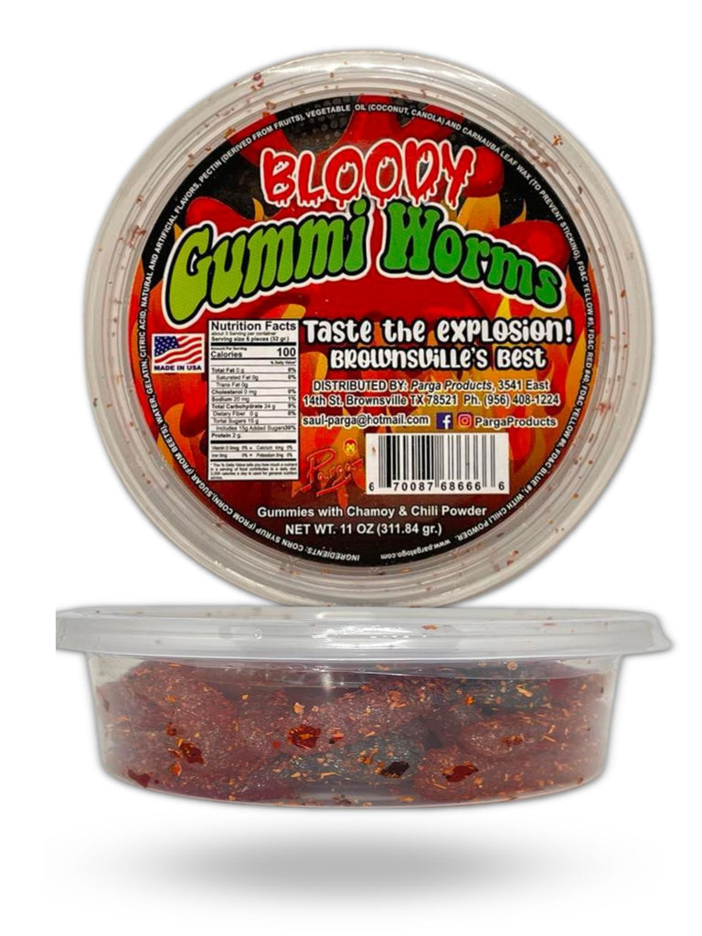 Bloody Gummi Worms
