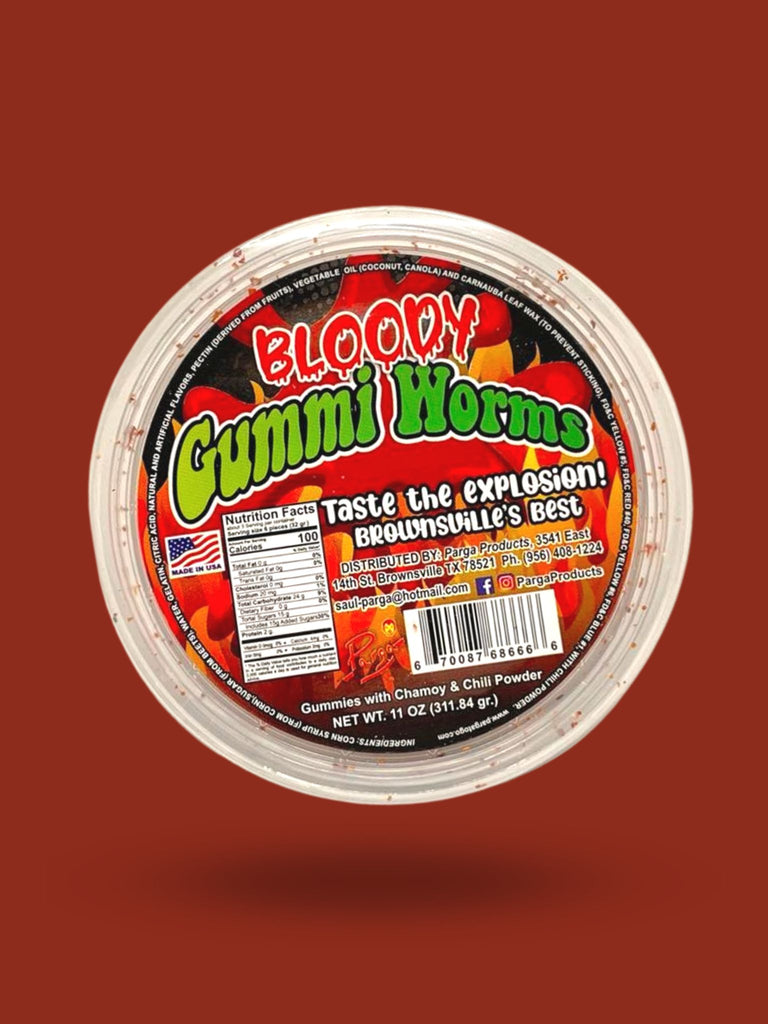 Bloody Gummi Worms