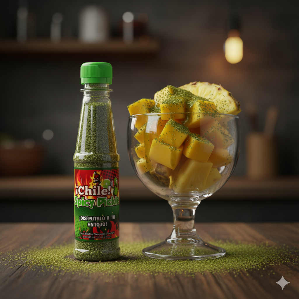 Chile! Spicy Pickle Bottle