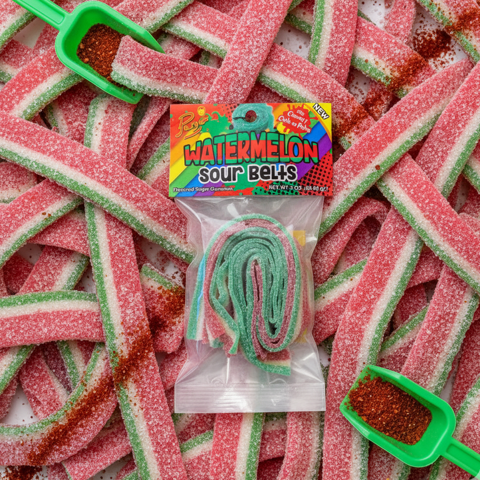 Watermelon Sour Belts Pack (5)