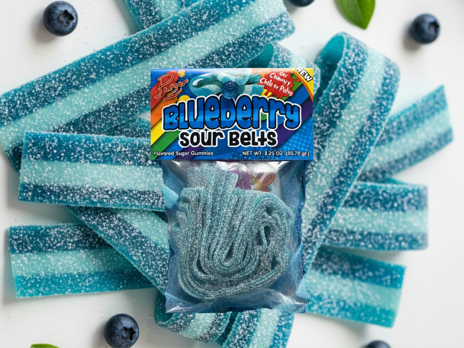 Blueberry Sour Belts Pack (5)