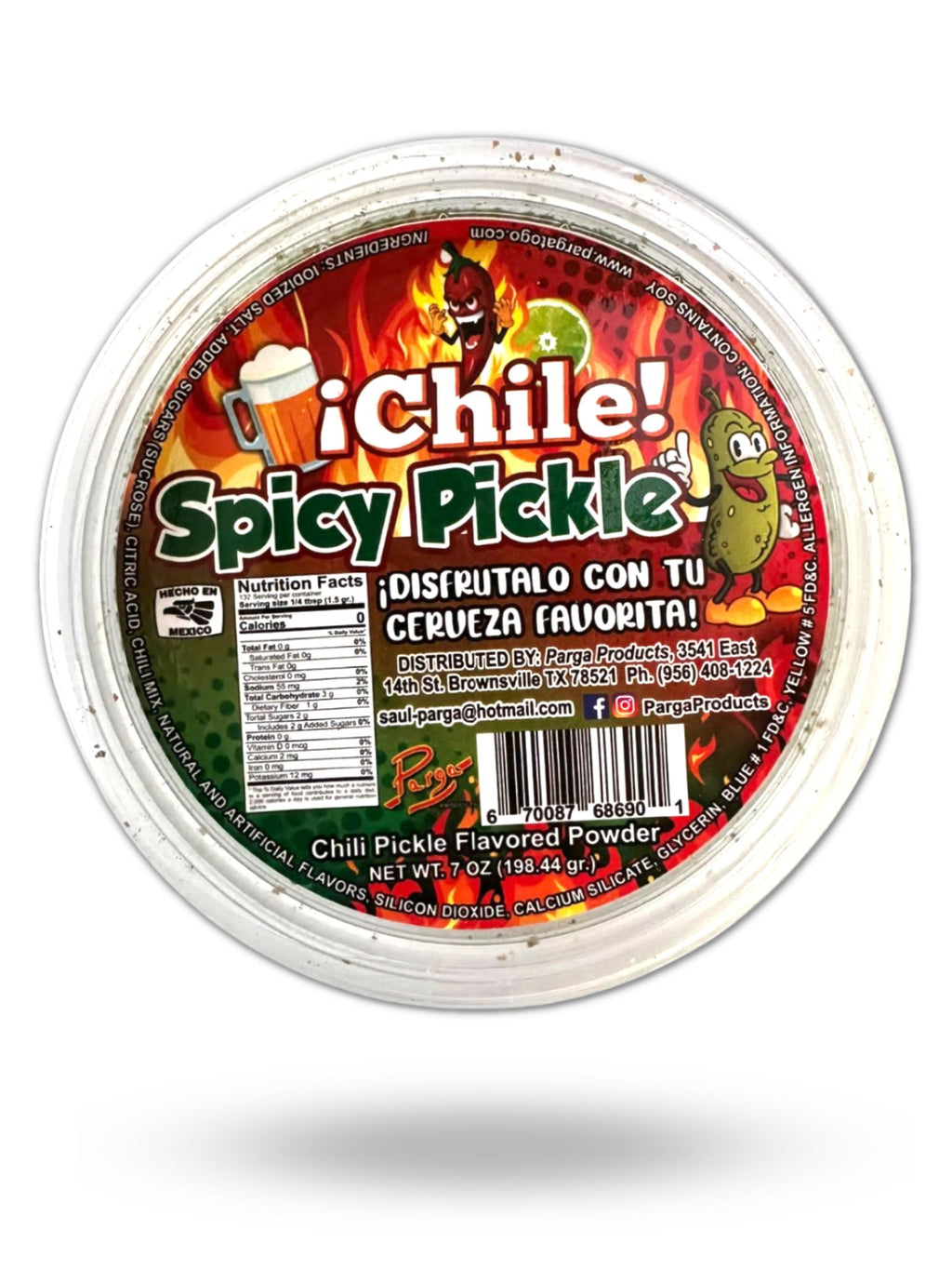 Chile! Spicy Pickle Cup