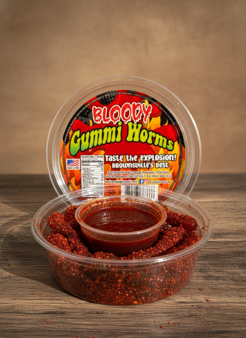 Bloody Gummi Worms