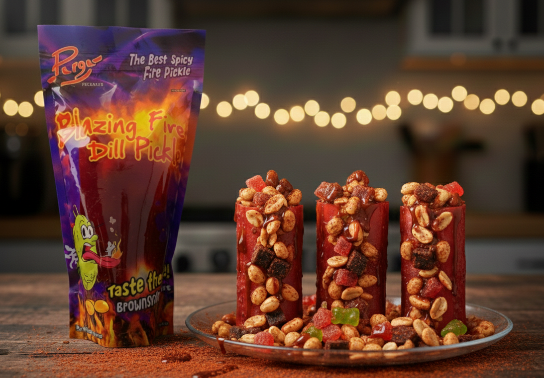 Blazing Fire Dill Pickle 3 Pk