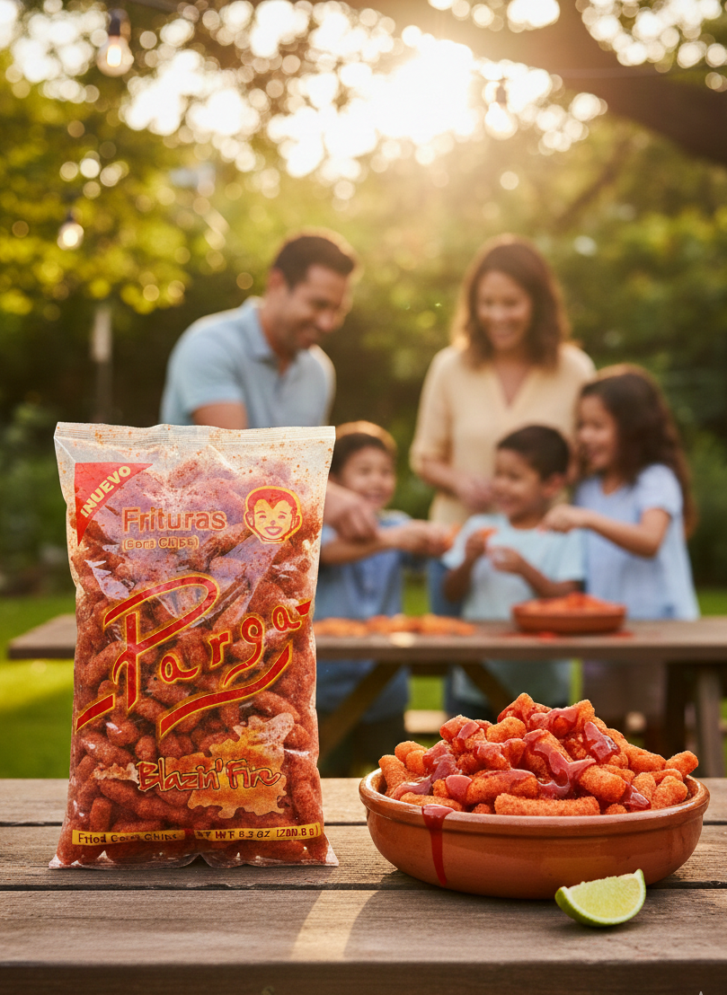 Blazing Fire Fritos Parga Big