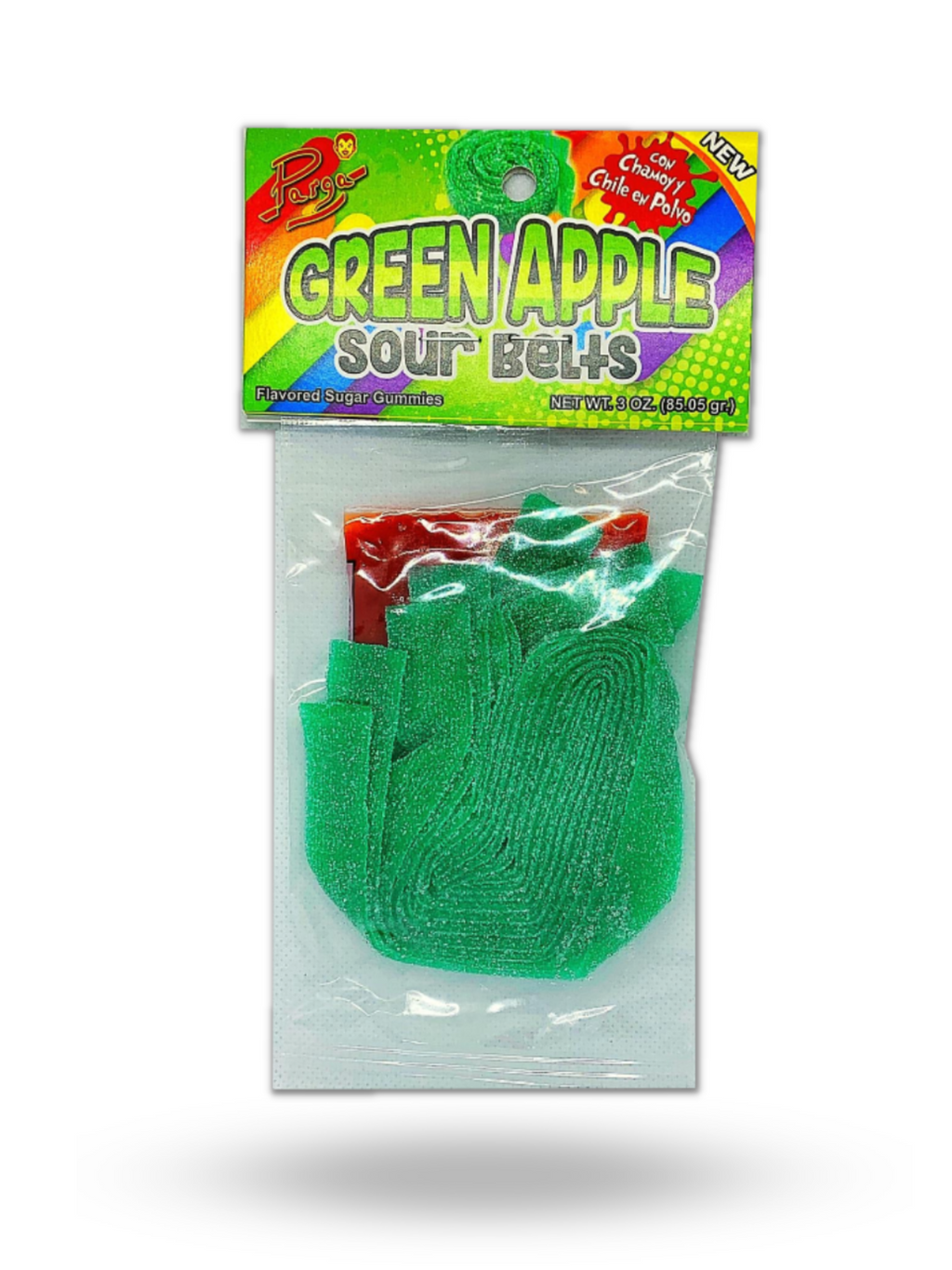 Green Apple Sour Belts Pack (5)