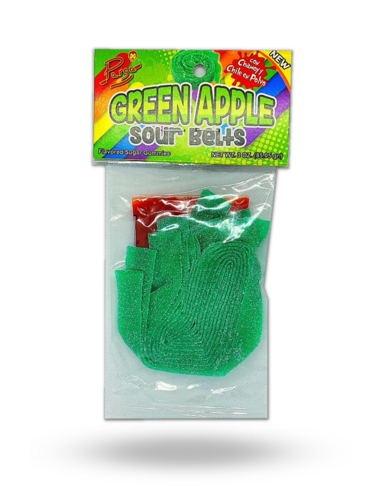 Green Apple Sour Belts Pack (5)