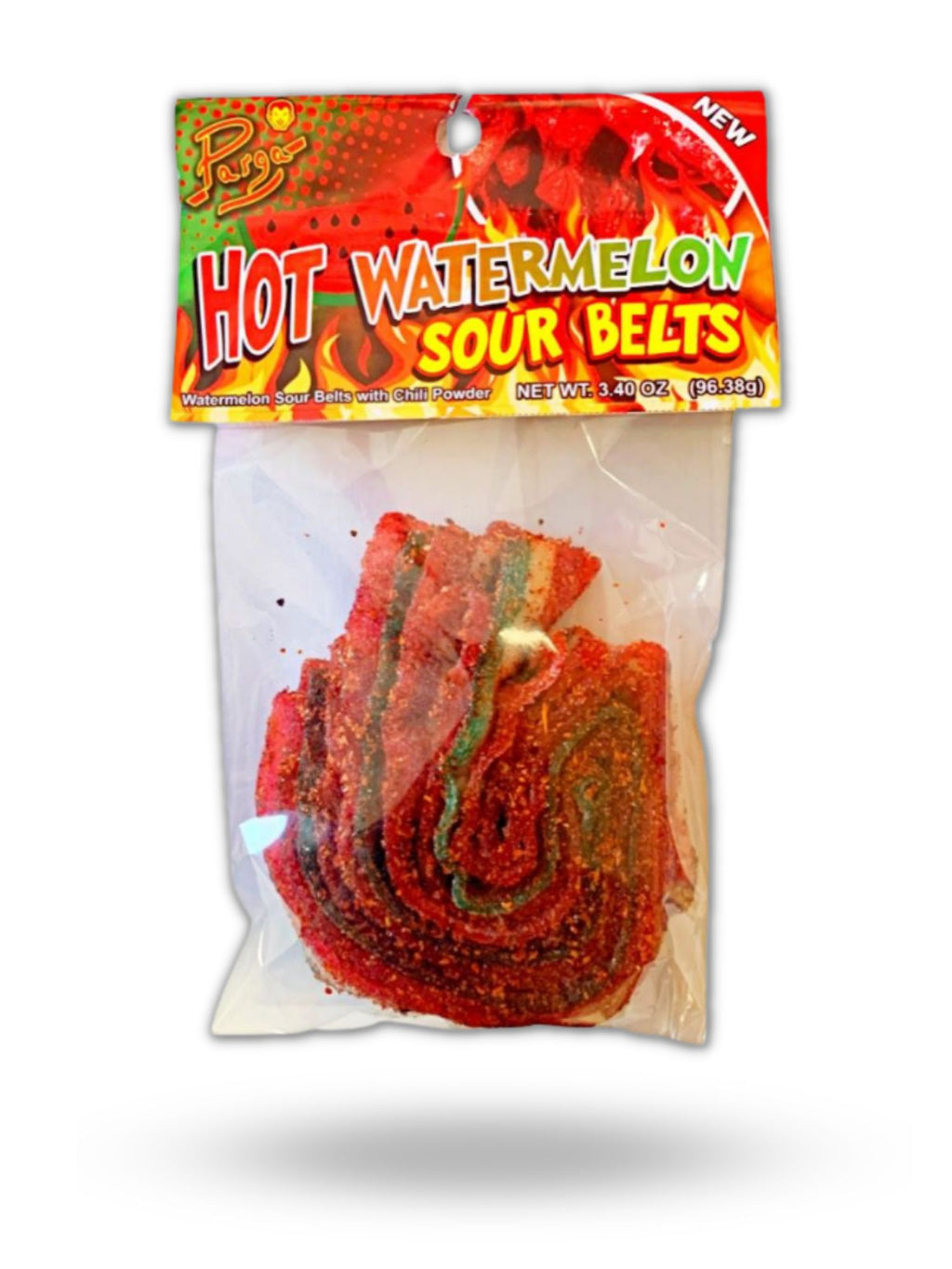 Hot Watermelon Sour Belts Pack
