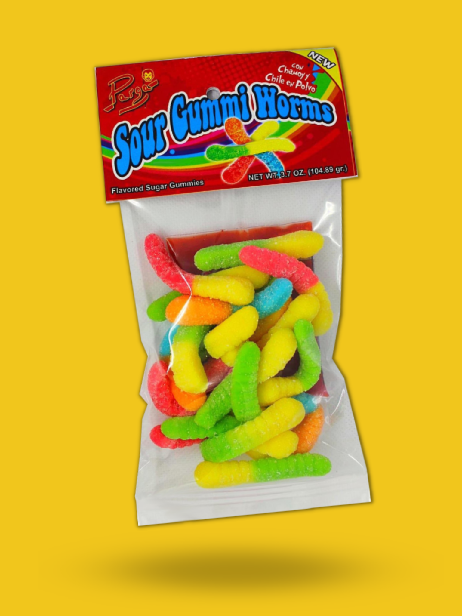 Sour Gummy Worms Pack (5)