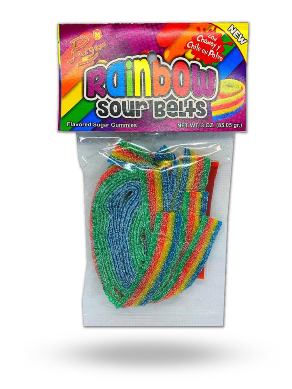 Rainbow Sour Belts Pack (5)