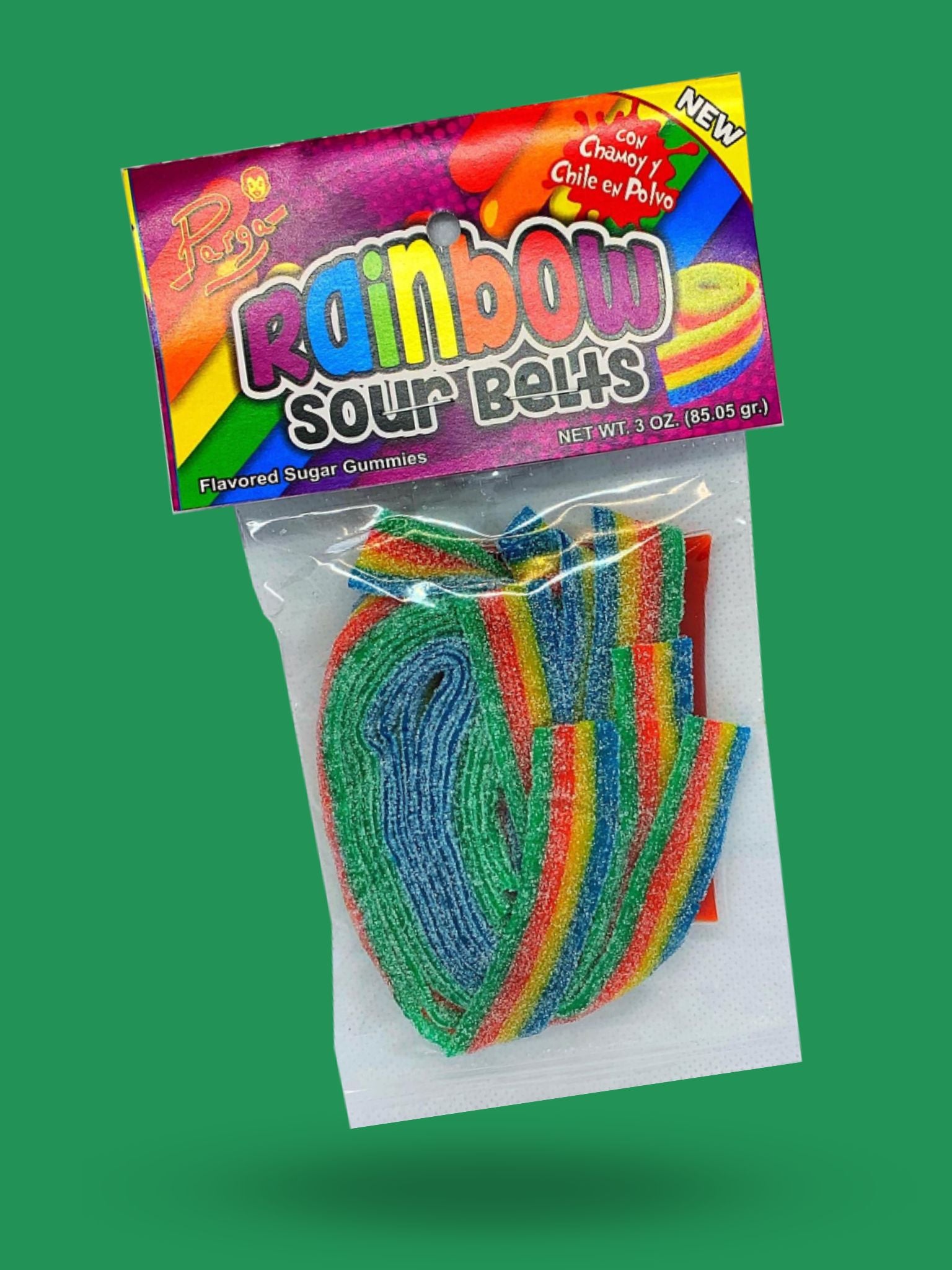 Rainbow Sour Belts Pack (5)
