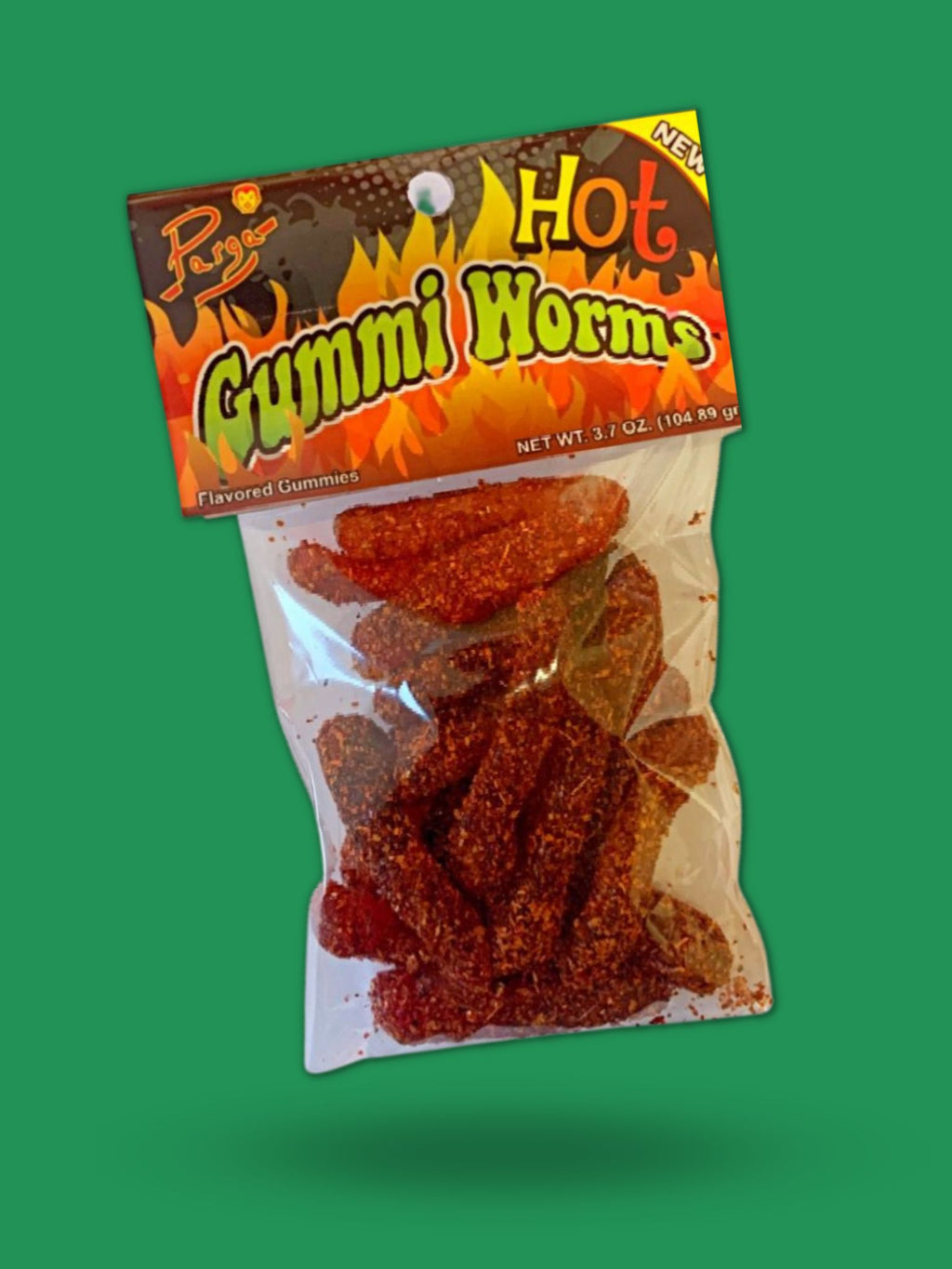 Hot Gummy Worms 5 Pk