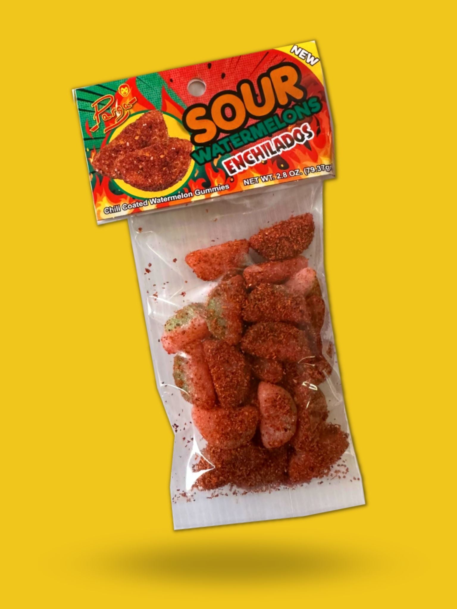 Sour Watermelons Enchilados