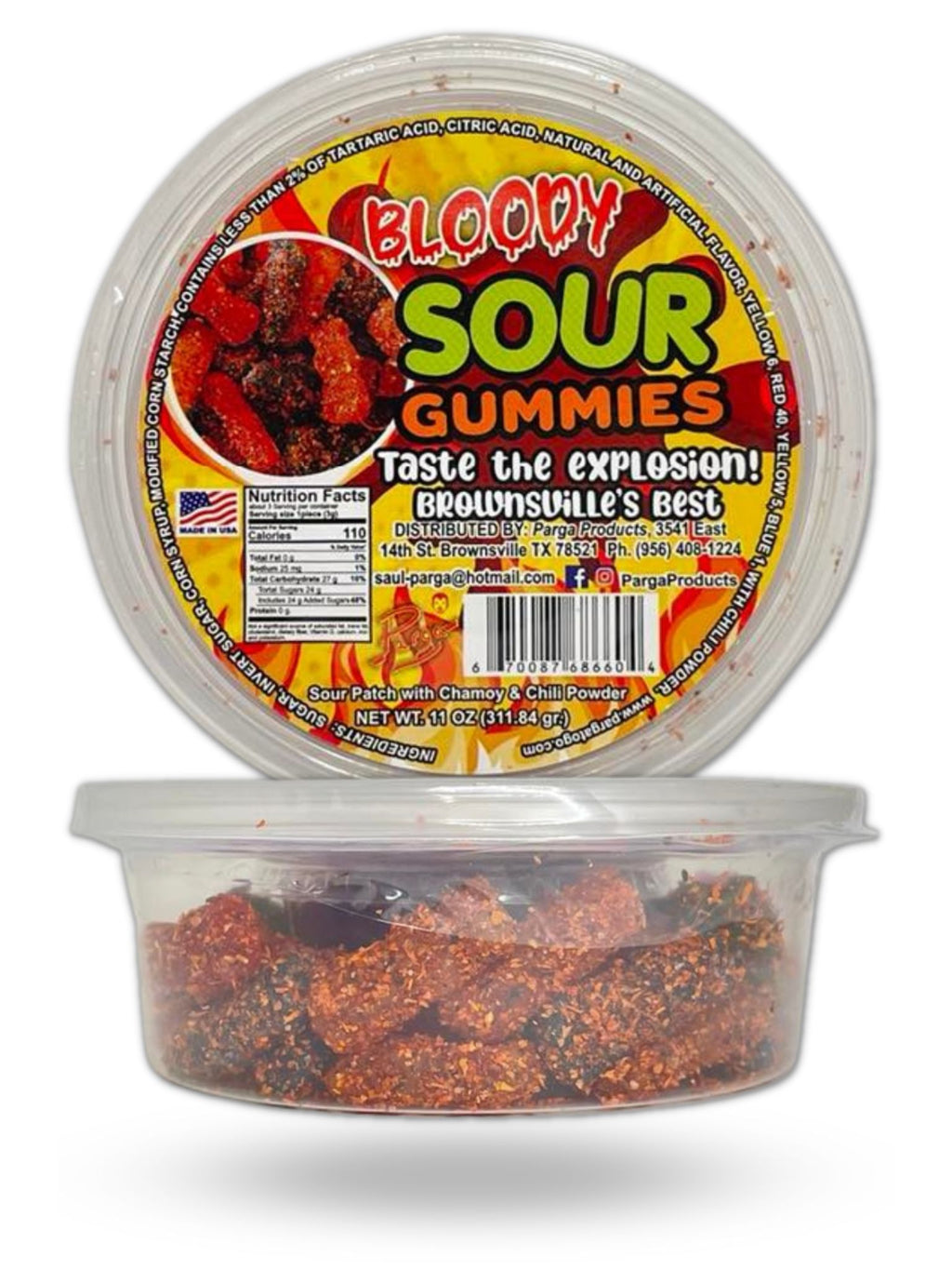Bloody Sour Gummies