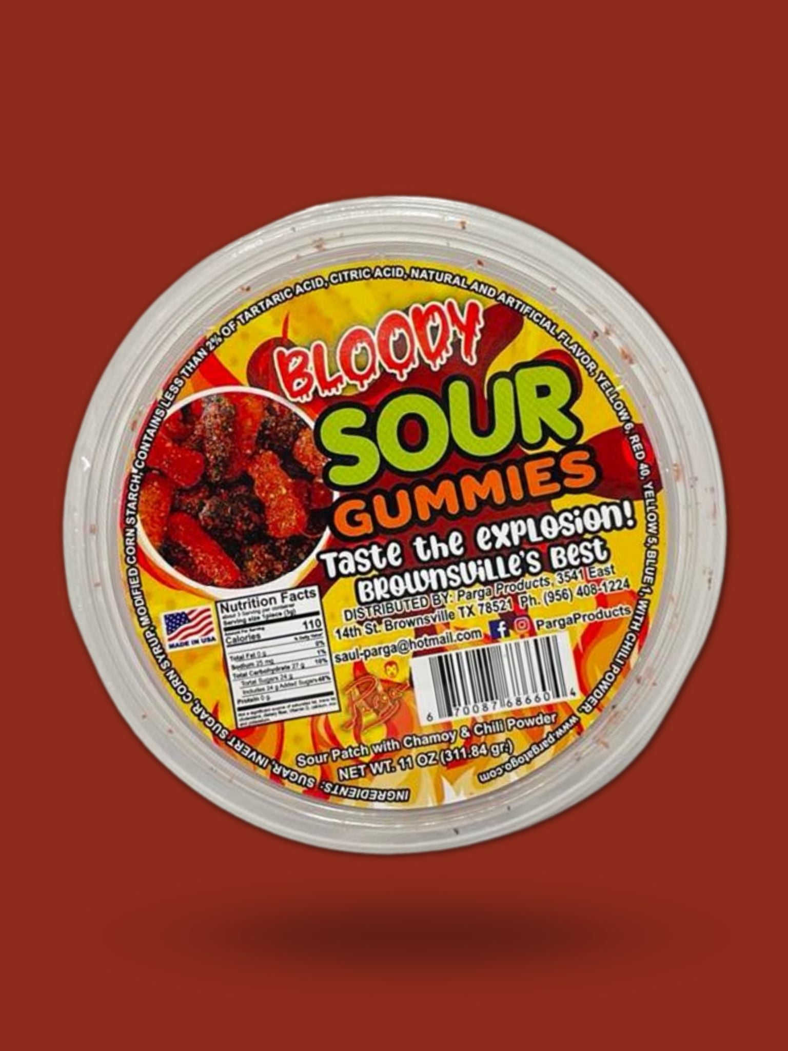 Bloody Sour Gummies