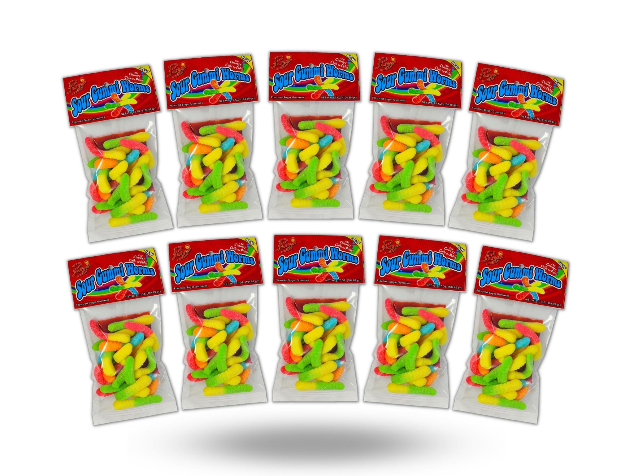 Sour Gummy Worms Pack (5)