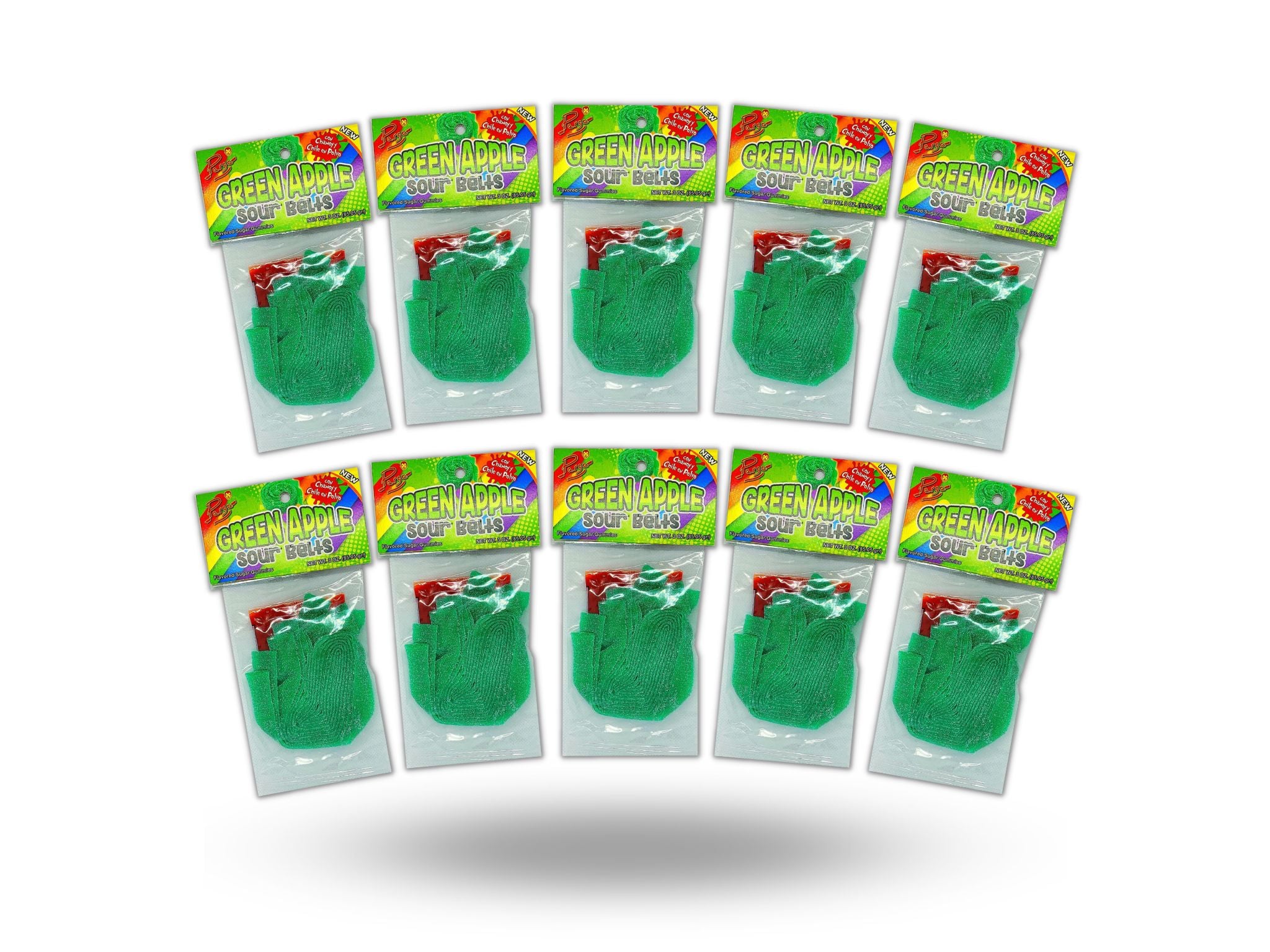 Green Apple Sour Belts Pack (5)