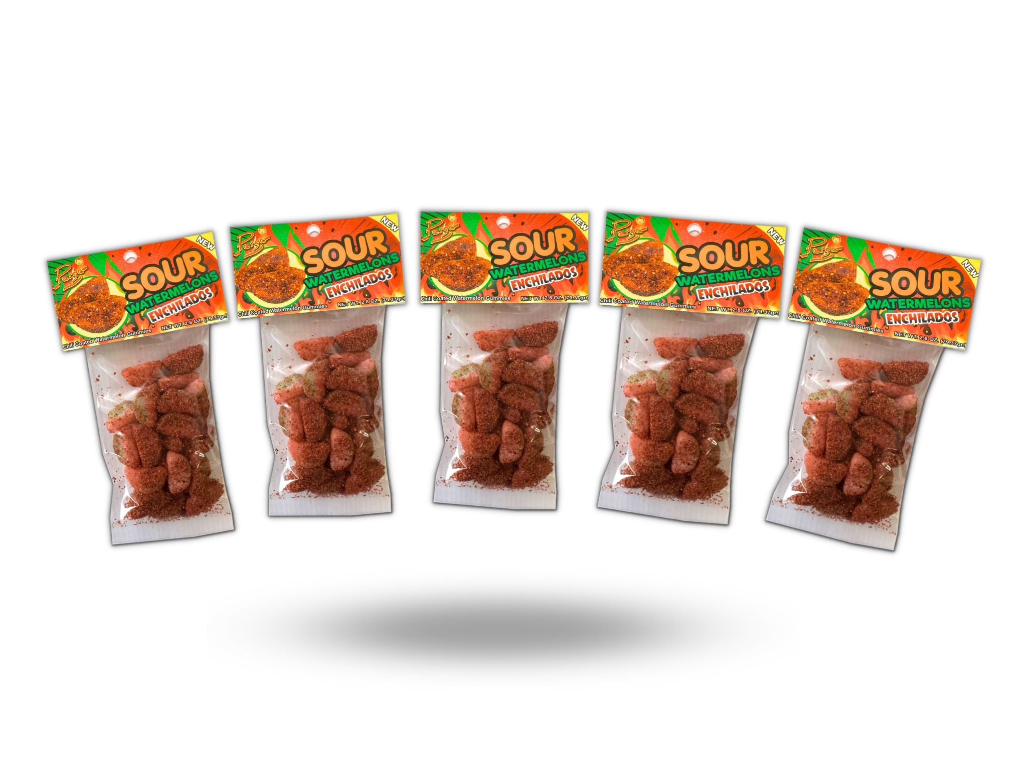 Sour Watermelons Enchilados