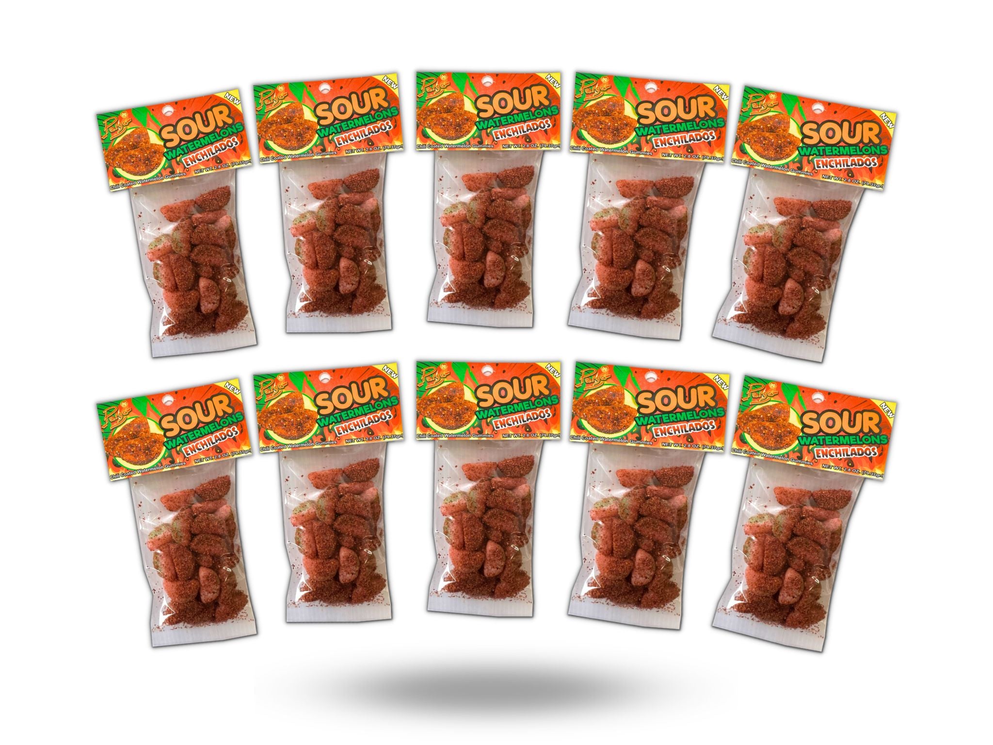 Sour Watermelons Enchilados