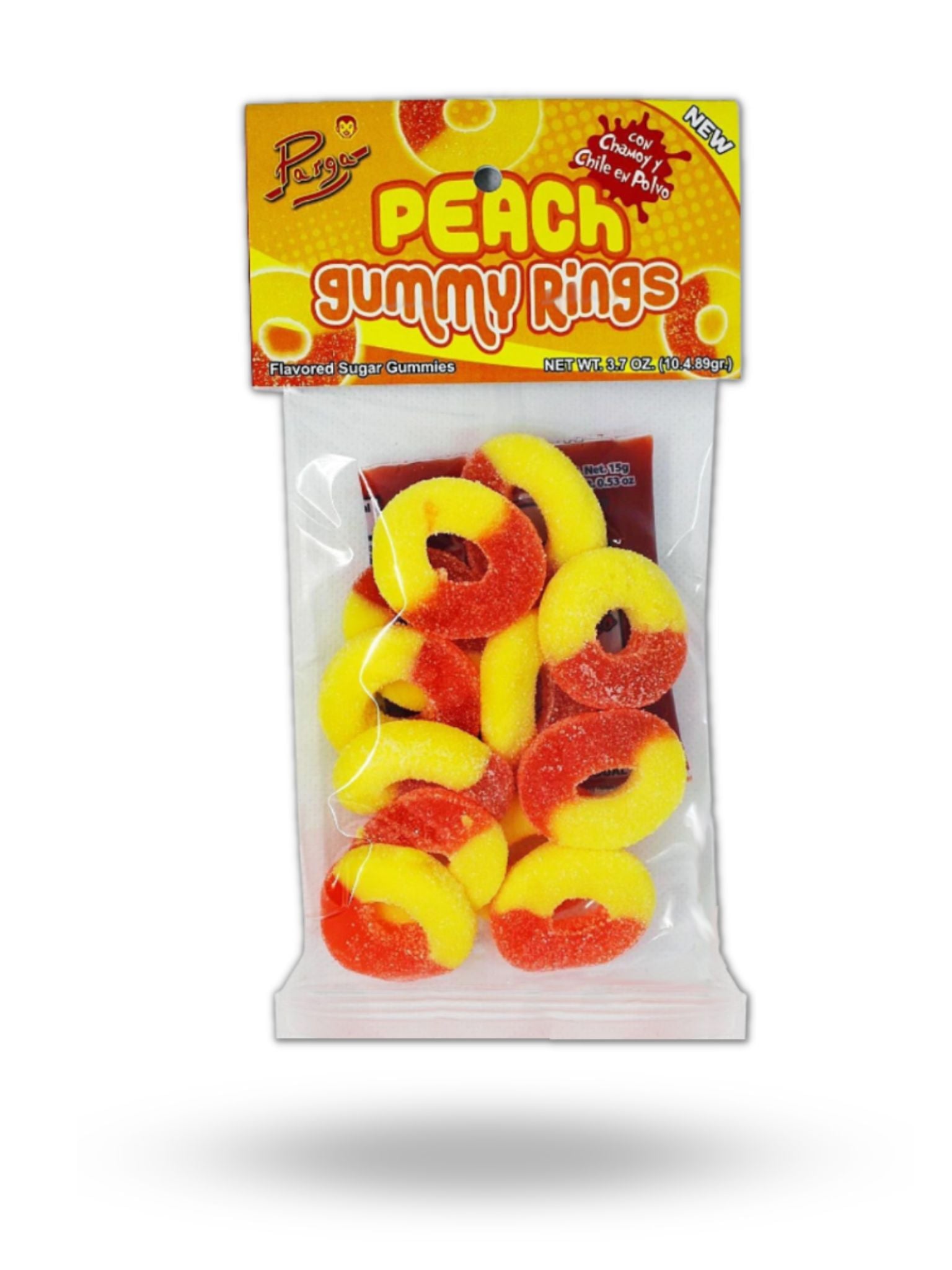 Peach Gummy Rings Pack (5)