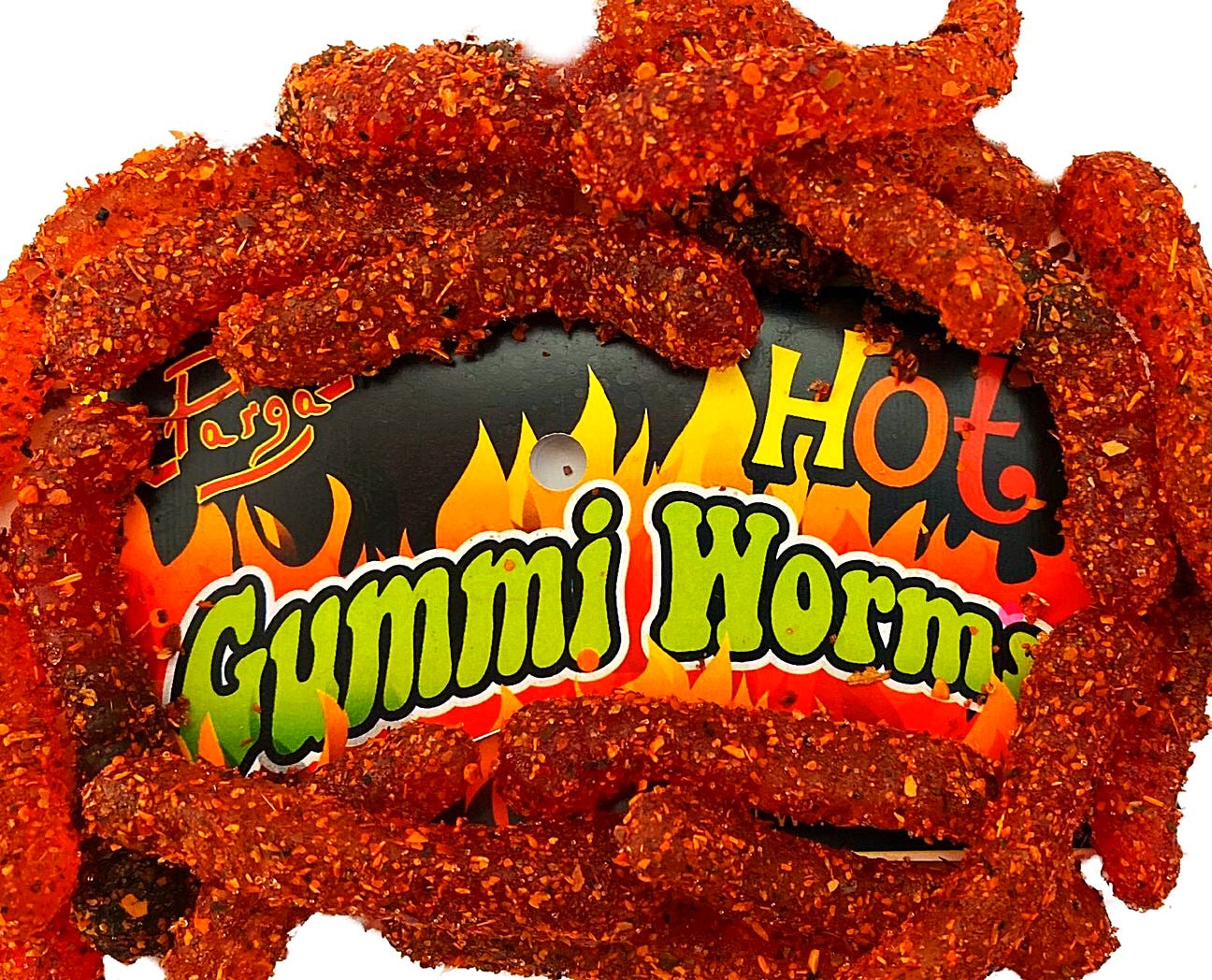 Hot Gummy Worms 5 Pk