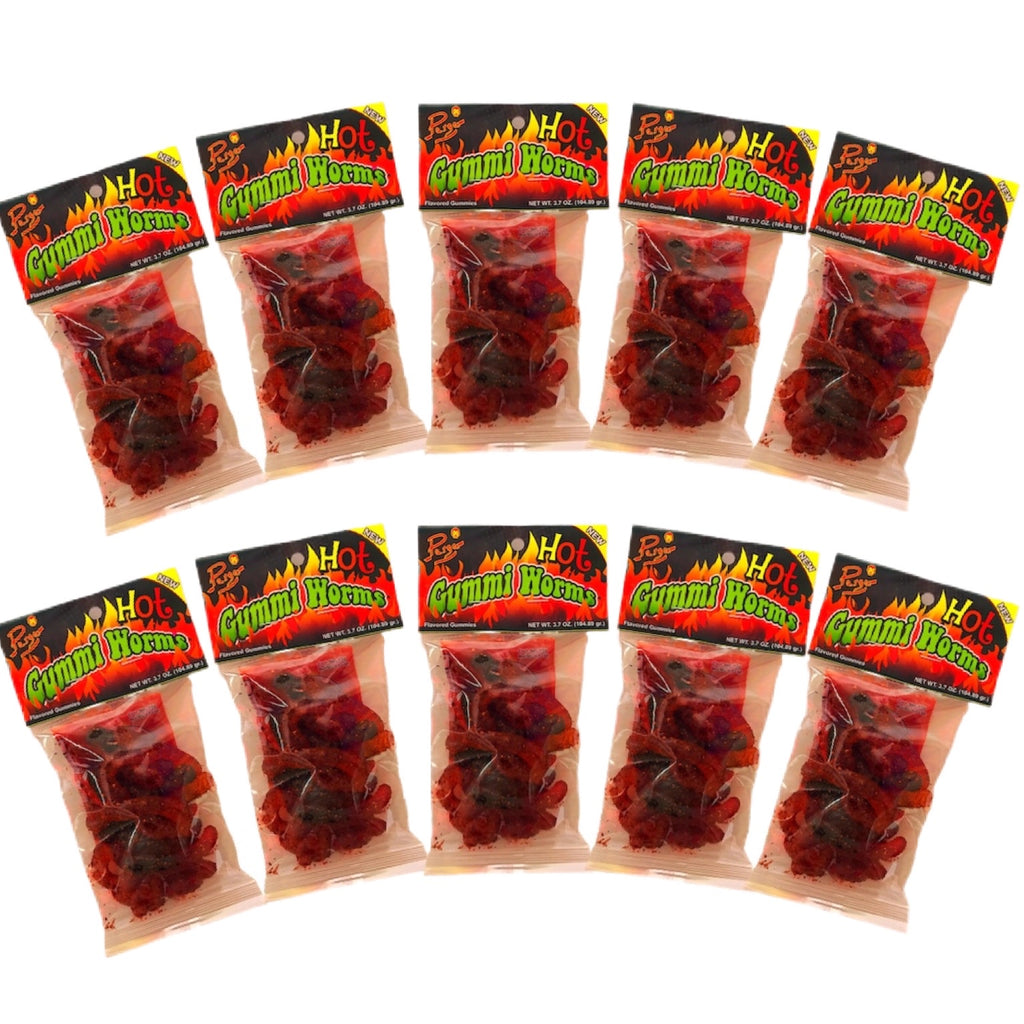Hot Gummy Worms 5 Pk