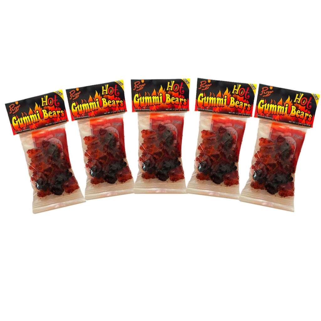 Hot Gummy Bears Pack 5 Pk