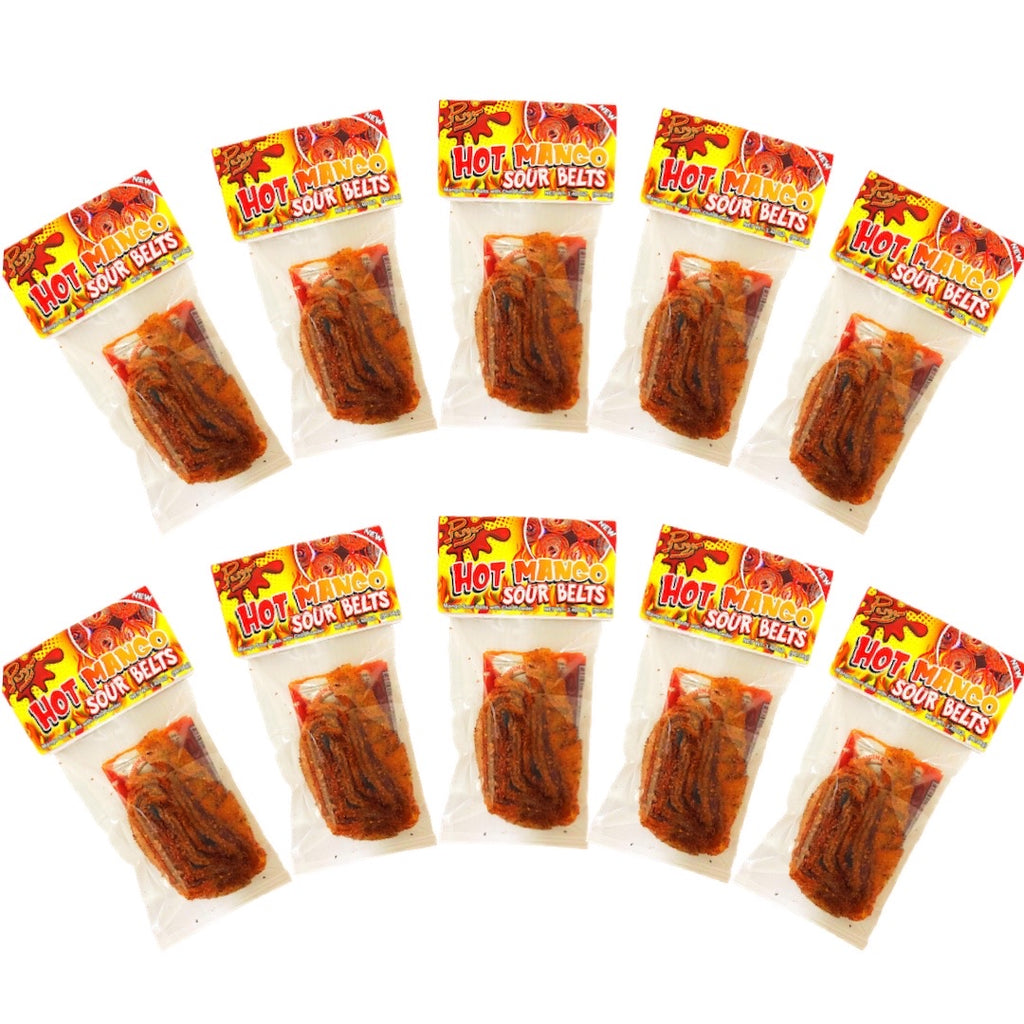 Hot Mango Sour Belts 5 Pk