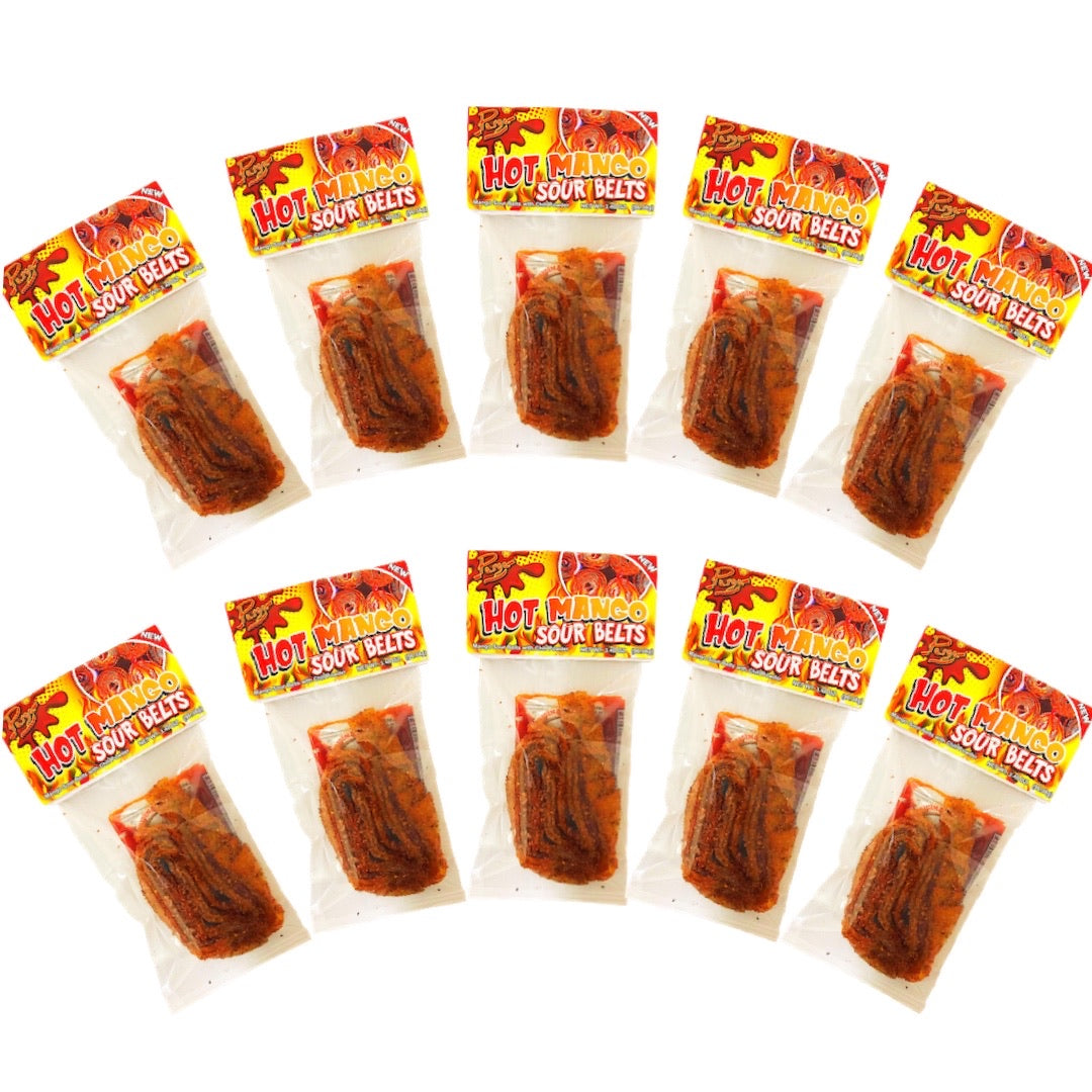 Hot Mango Sour Belts 5 Pk