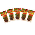Hot Green Apple Sour Belts 5 Pk