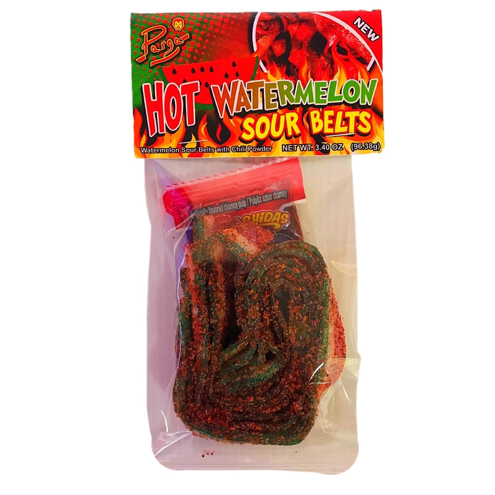 Hot Watermelon Sour Belts Pack